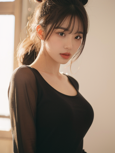 蓝色与女生的和谐搭配：打造清新自然的视觉体验