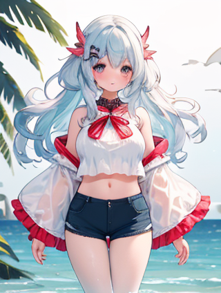 蓝色与女性服装的完美搭配